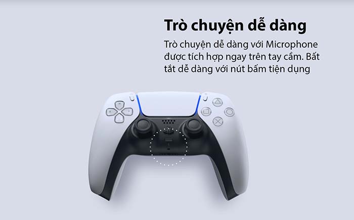 TNC Store Tay cầm Sony PS5 Dualsense White